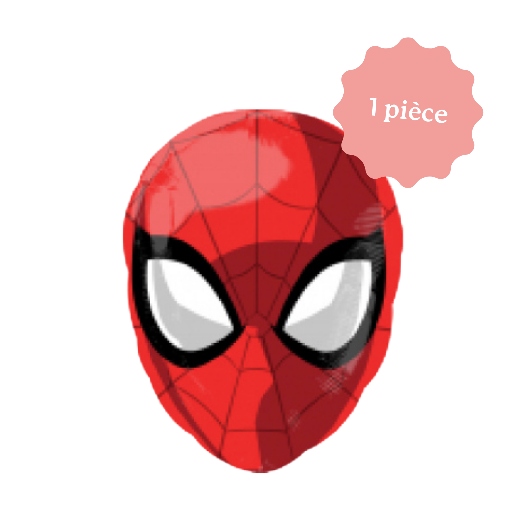 Ballon alu Spiderman – anniversaire enfant thème Marvel - décoration de salle