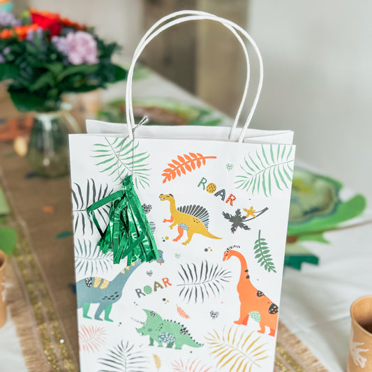 décoration de table pour anniversaire dinosaure