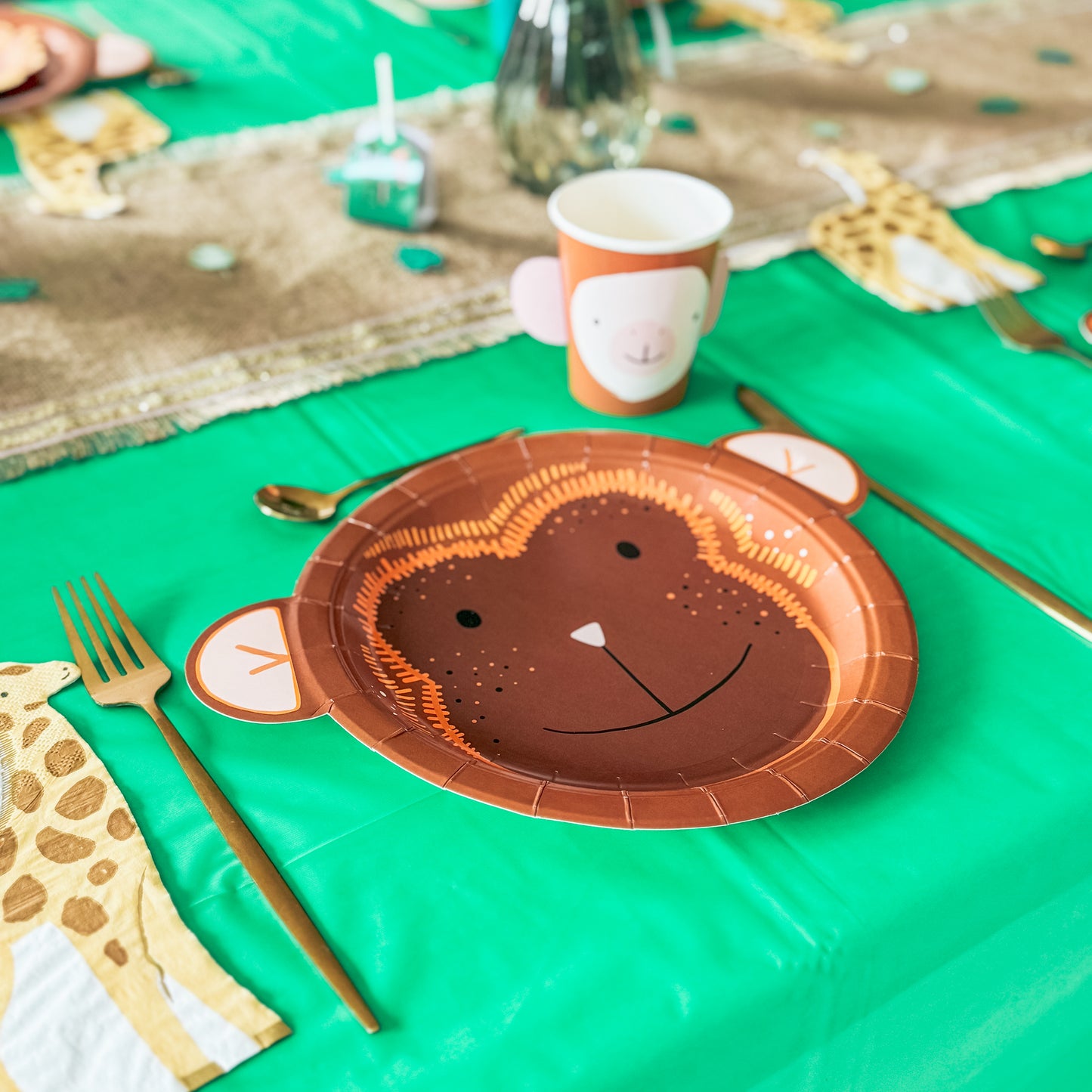 Décoration d'anniversaire jungle safari