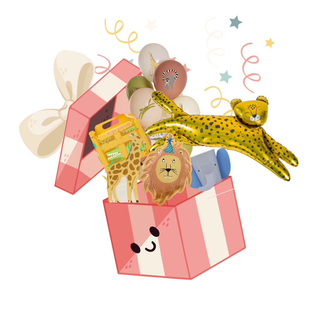 JUNGLE SAFARI décoration d'anniversaire