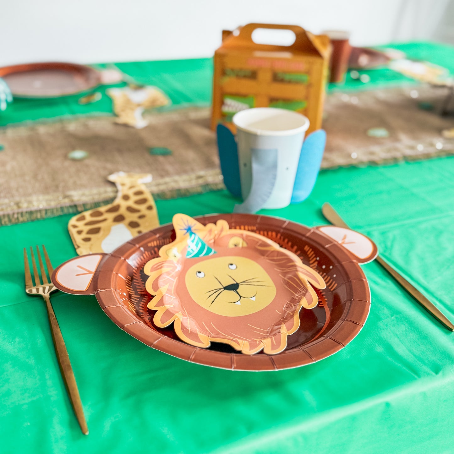 Petites assiettes - Jungle Safari