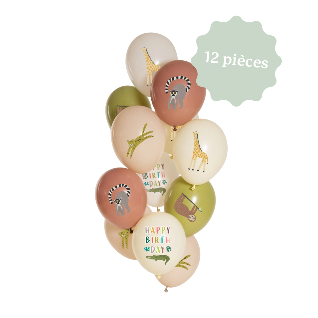 Ballons de baudruche - Jungle Safari