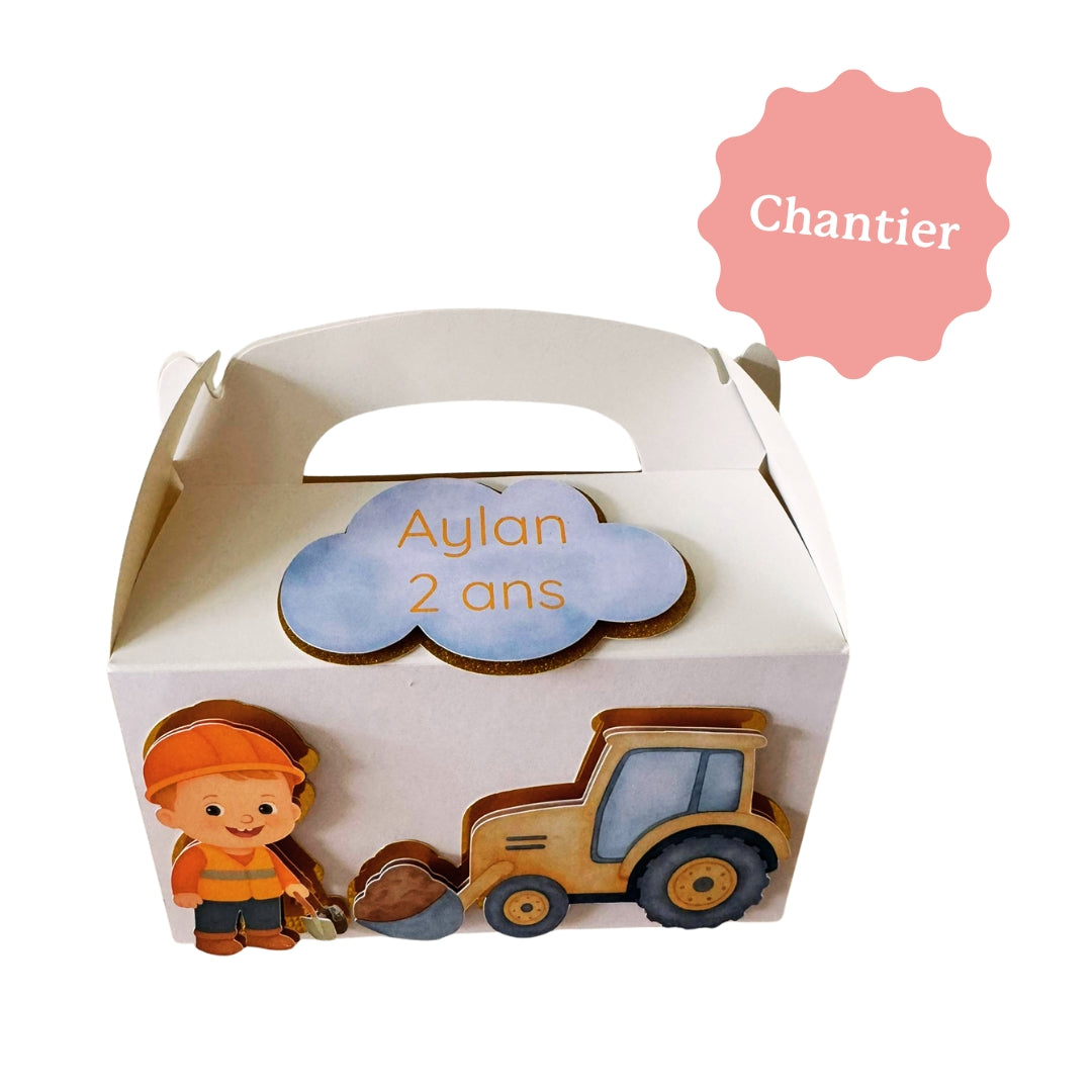 BOITE BERLINGOT 3D - blanche