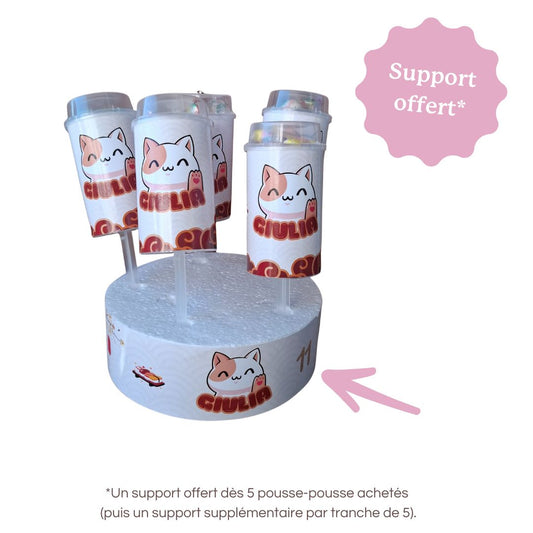 POUSSE-POUSSE à bonbons