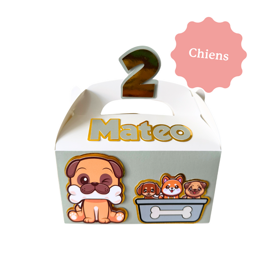 BOITE BERLINGOT 3D - blanche