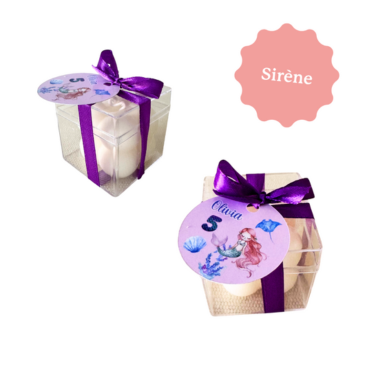 BOUGIE CARRÉE avec boite