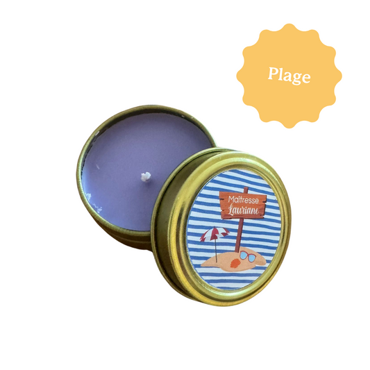 BOUGIE RONDE avec boite