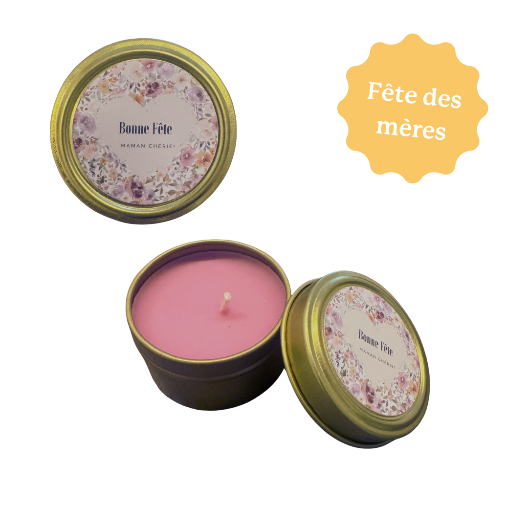 BOUGIE RONDE avec boite