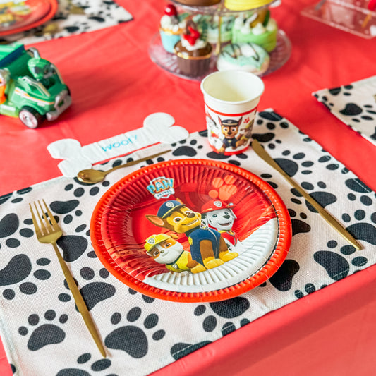 Petites assiettes - Pat'patrouille Chase