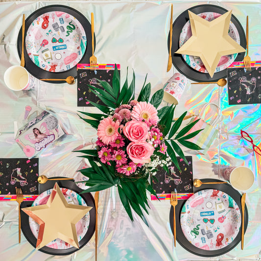 décoration de table pour anniversaire sur le thème de Taylor Swift