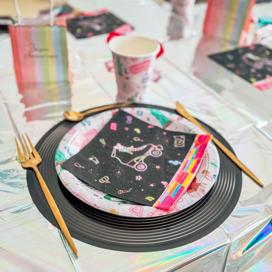 décoration de table pour anniversaire sur le thème de Taylor Swift
