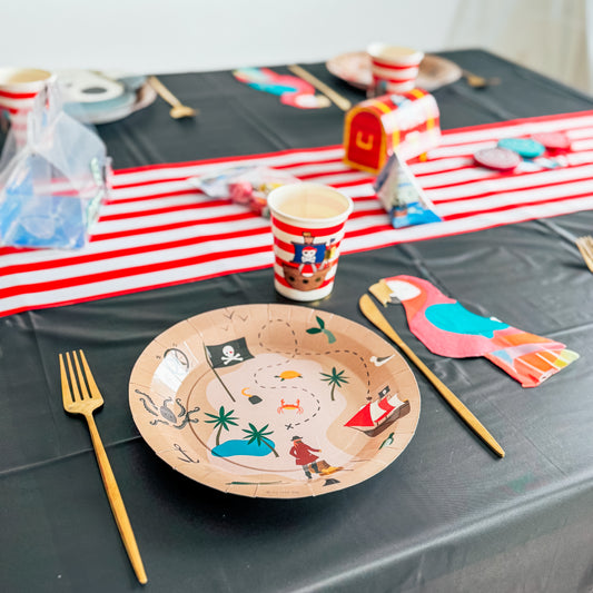 décoration de table pour anniversaire sur le thème pirate