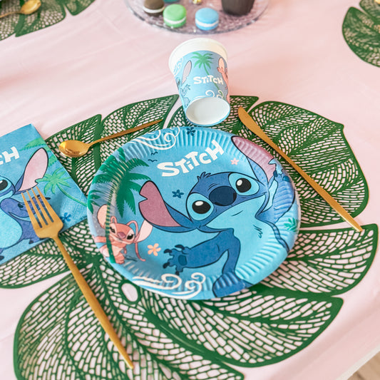 Décoration de table Stitch et Angel pour anniversaire