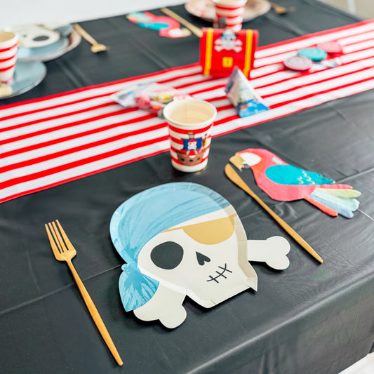 décoration de table pour anniversaire sur le thème pirate