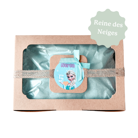 BOITE CADEAU KRAFT avec sticker