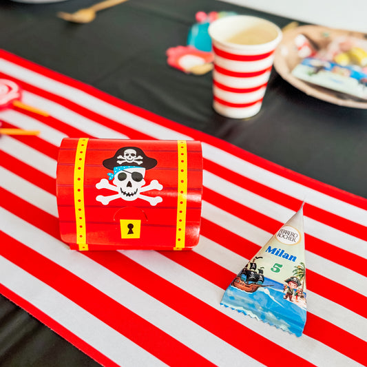 décoration de table pour anniversaire sur le thème pirate