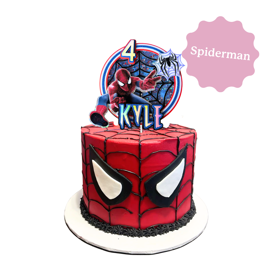 CAKE TOPPER 3D avec confettis/paillettes - 1 élément