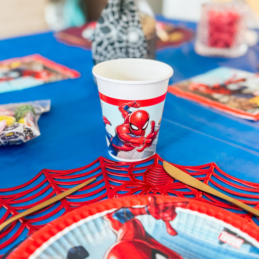 Décoration de table Spiderman pour anniversaire