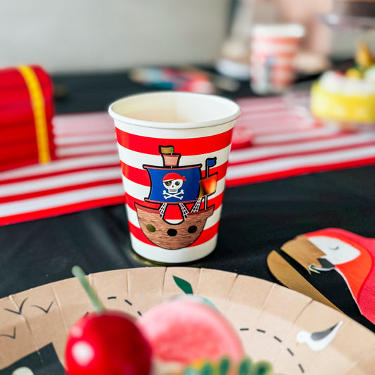 décoration de table pour anniversaire sur le thème pirate