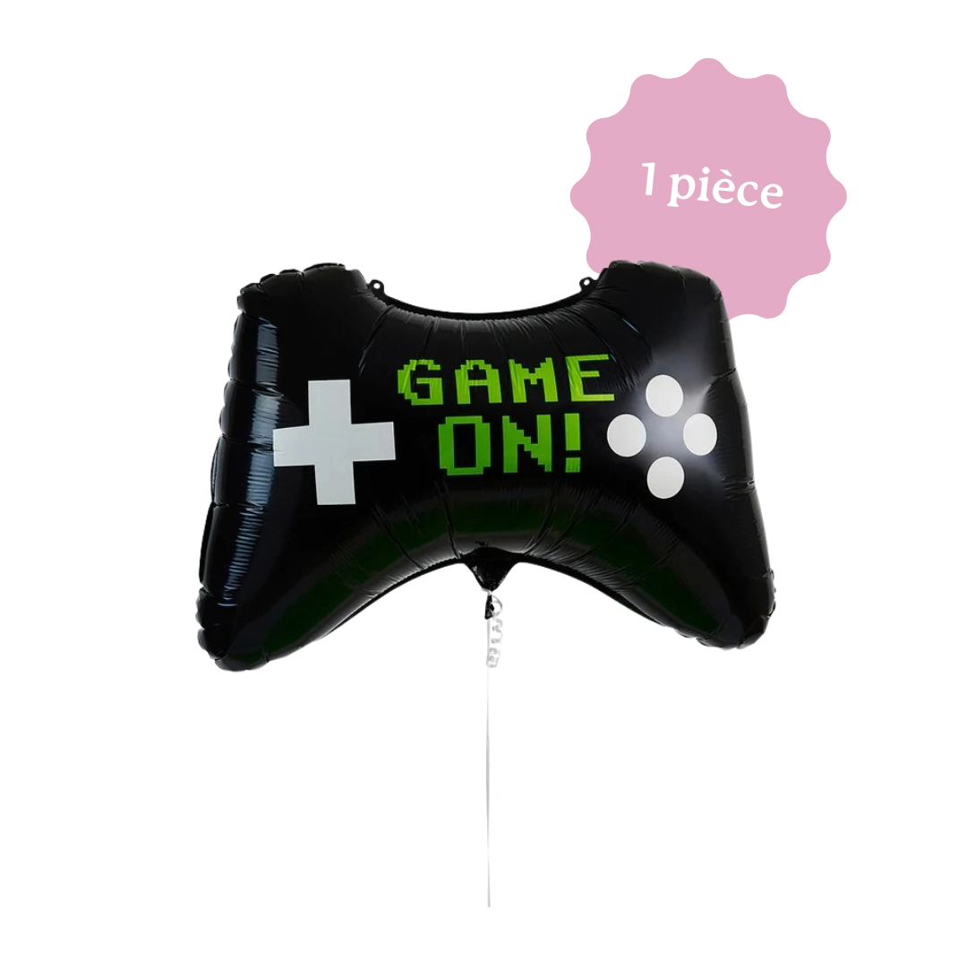 Décoration de table pour anniversaire sur le thème jeux vidéo, gaming