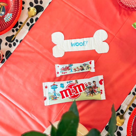 Décoration de table Pat'patrouille pour anniversaire