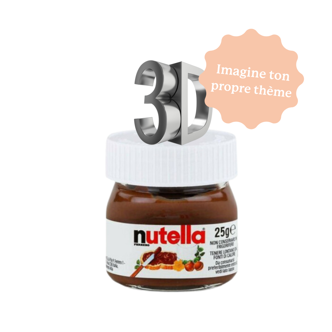 NUTELLA MINI 3D