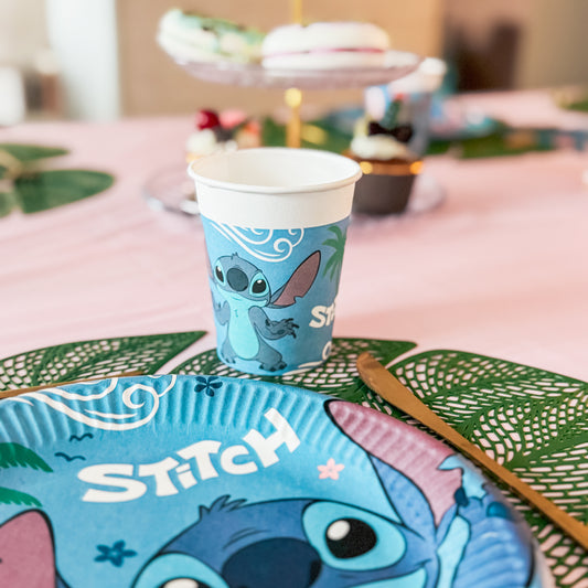 Décoration de table Stitch et Angel pour anniversaire