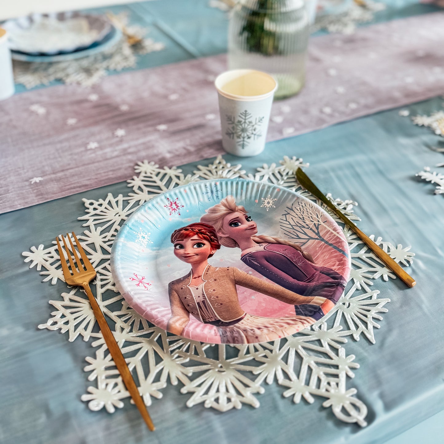 Assiettes à repas - Reine des neiges