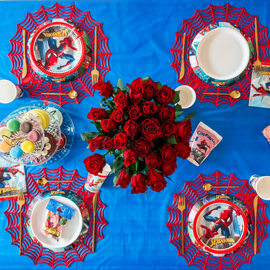 SPIDERMAN décoration d'anniversaire