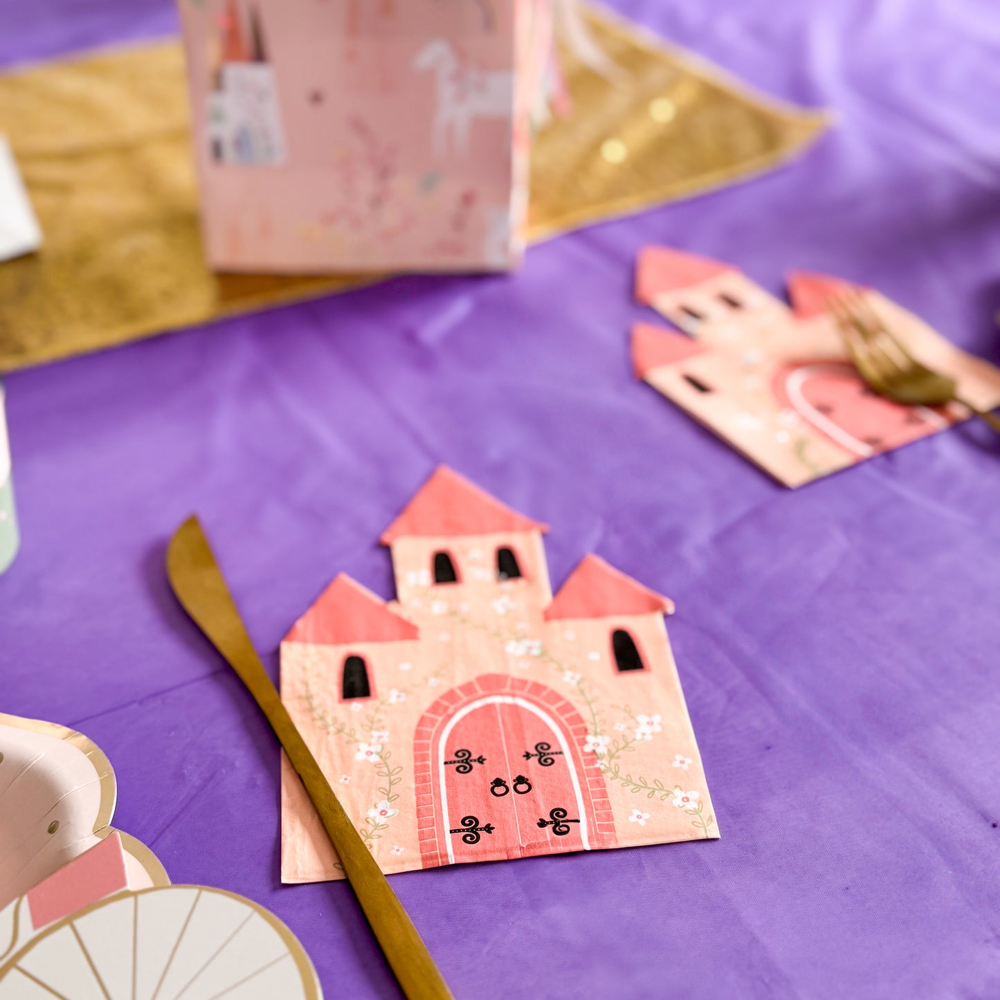Décoration de table princesse pour anniversaire d'enfants