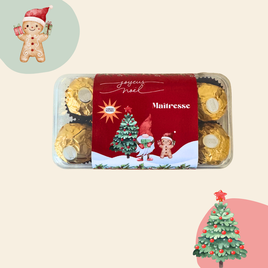 BOITE FERRERO ROCHER de Noël
