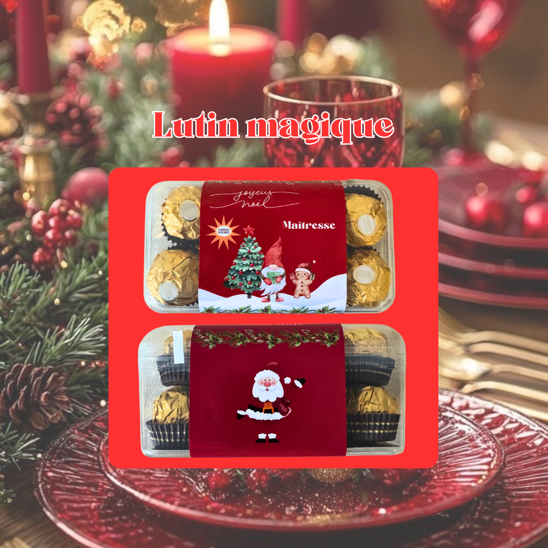 BOITE FERRERO ROCHER de Noël