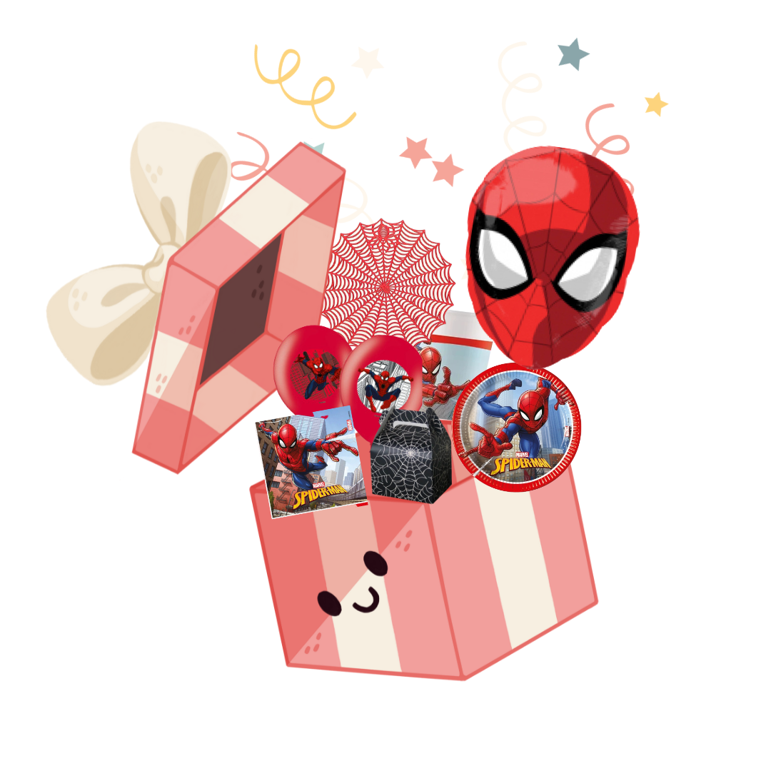 SPIDERMAN décoration d'anniversaire