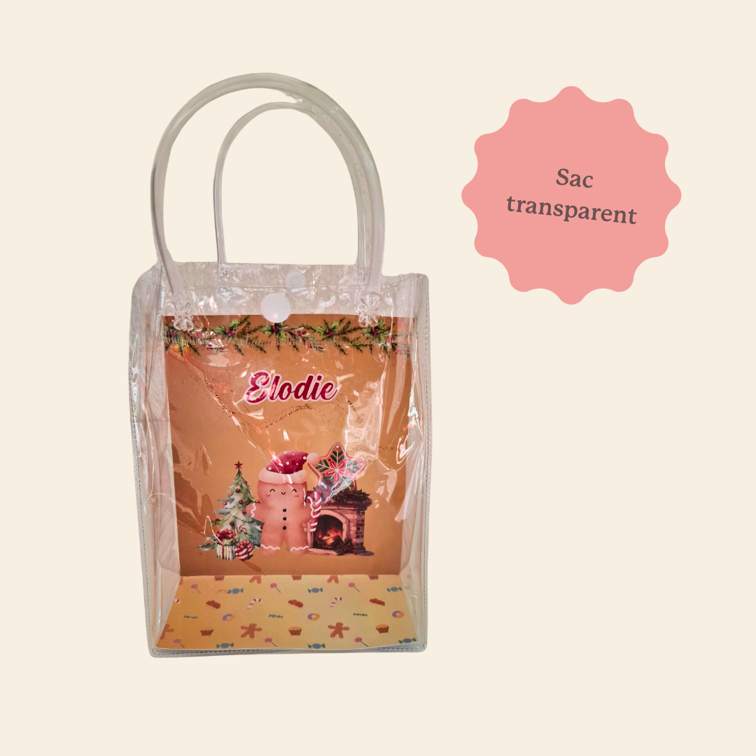 Coffret cadeau personnalisé pour Noël. Avec un sac cadeau personnalisé. Idée cadeau de Noël homme et femme.