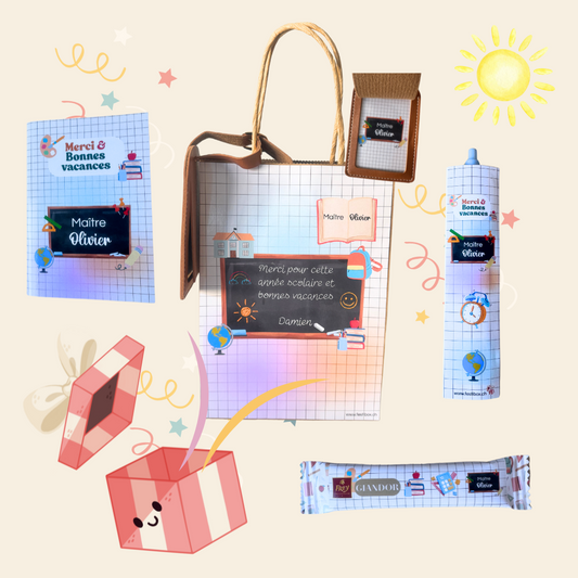 COFFRET CADEAU "MERCI PROF !"