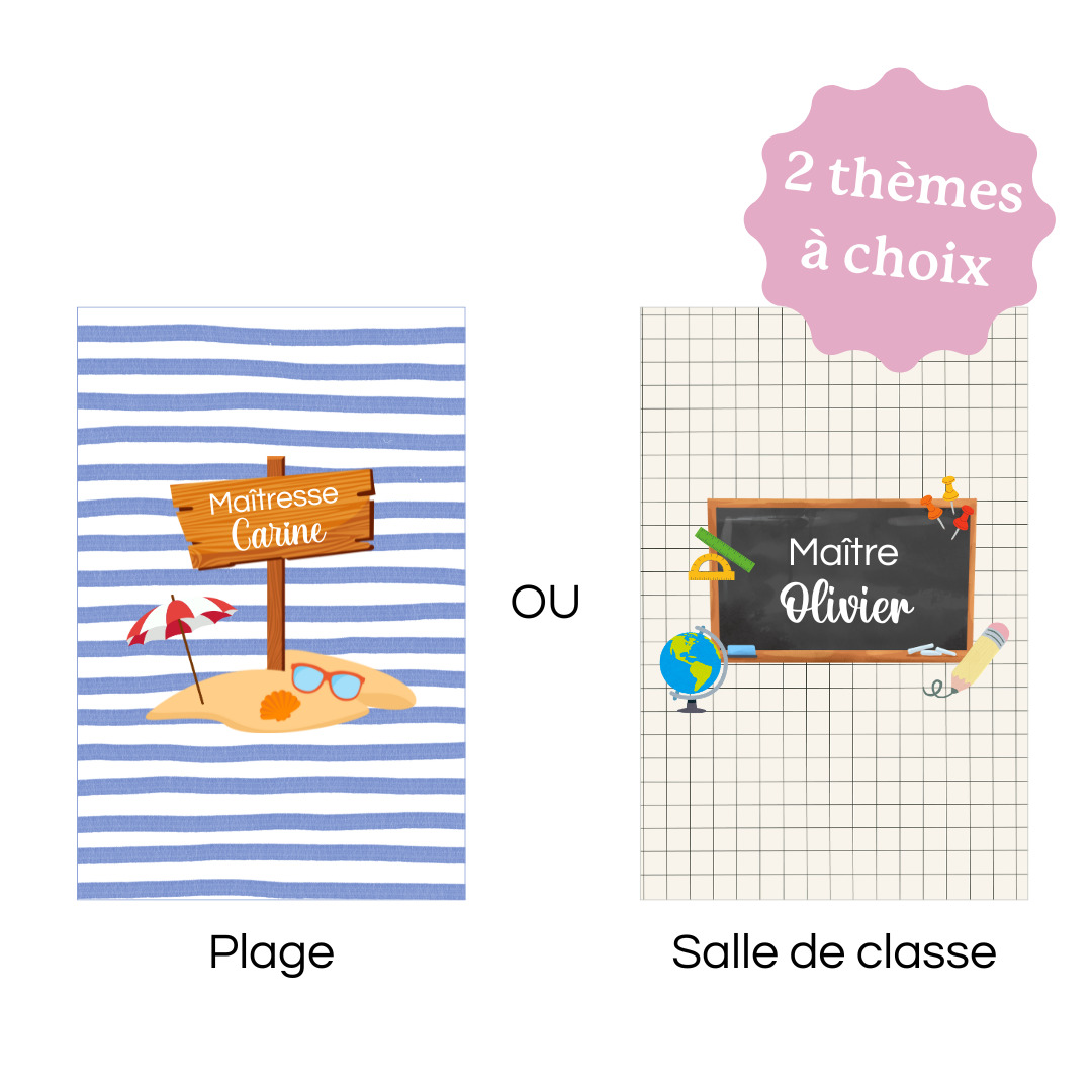 COFFRET CADEAU "MERCI PROF !"