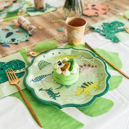 décoration de table pour anniversaire dinosaure