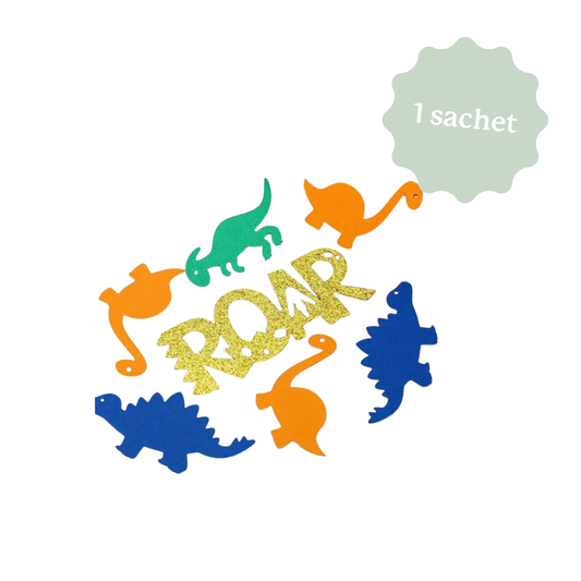 Confettis de table - Dinosaure