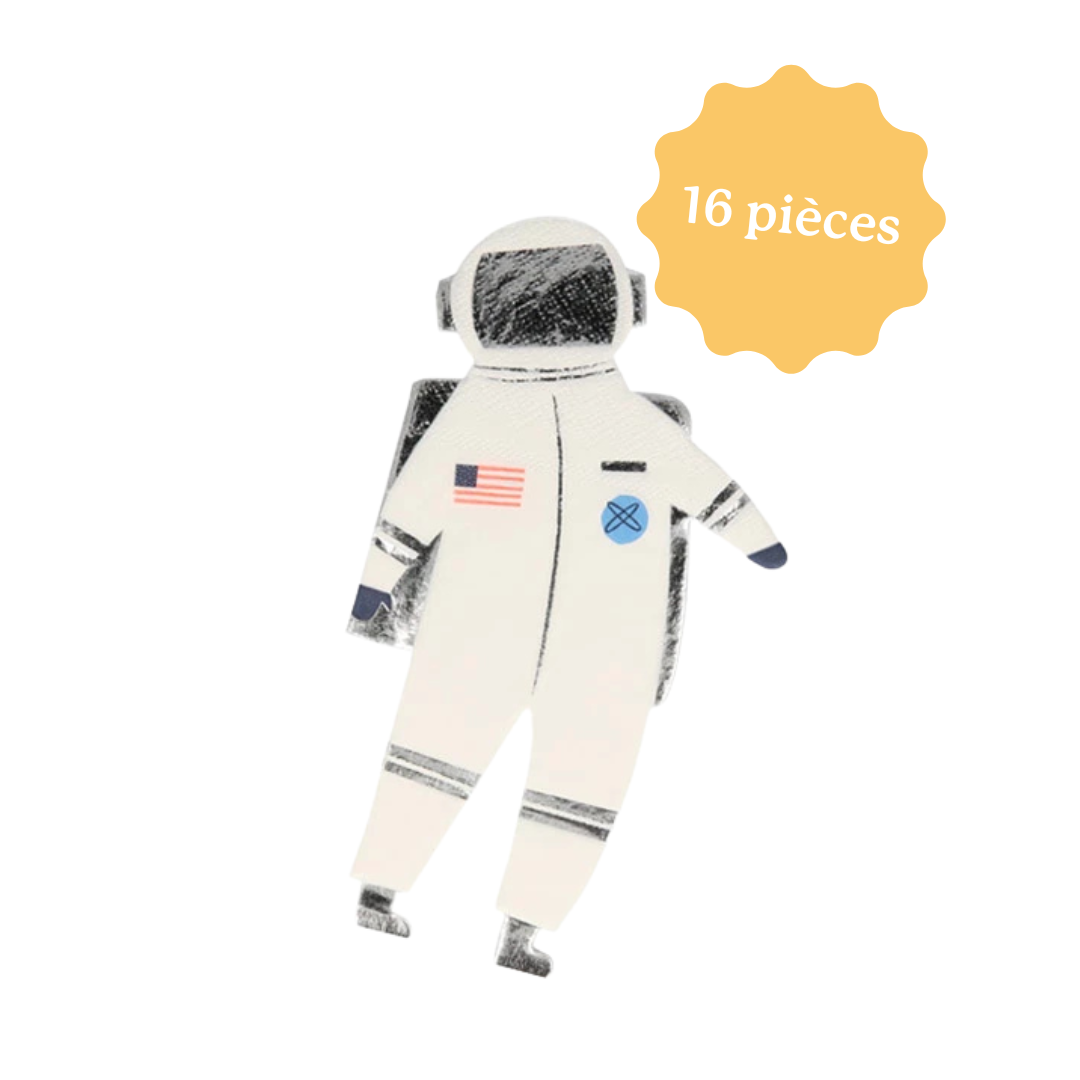 décoration de table pour anniversaire sur le thème de l'espace et des astronautes