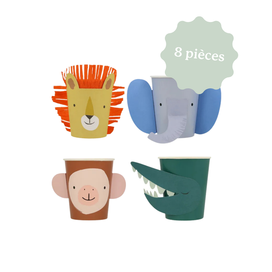 Gobelets - Jungle Safari