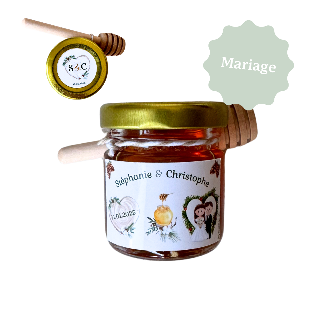 MIEL MINI POT avec cuillère