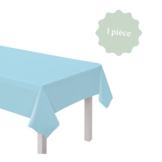 Nappe bleu clair