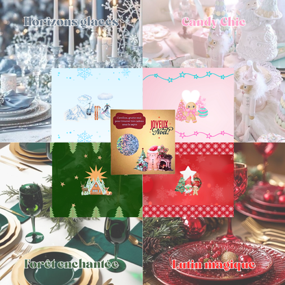 CARTE A GRATTER de Noël