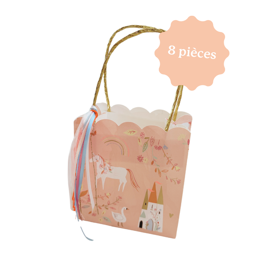 sachet cadeau princesse décoration anniversaire enfant 
