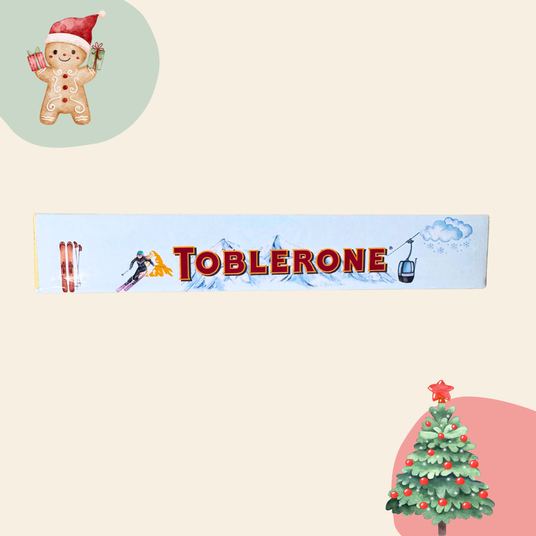 Toblerone personnalisé de Noël