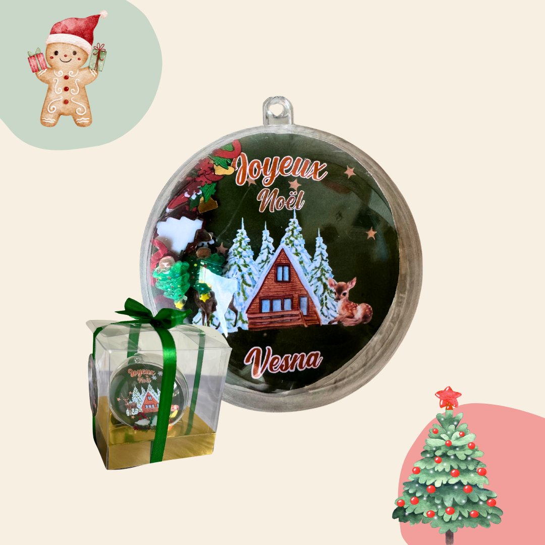 BOULE DE NOËL & chocolats