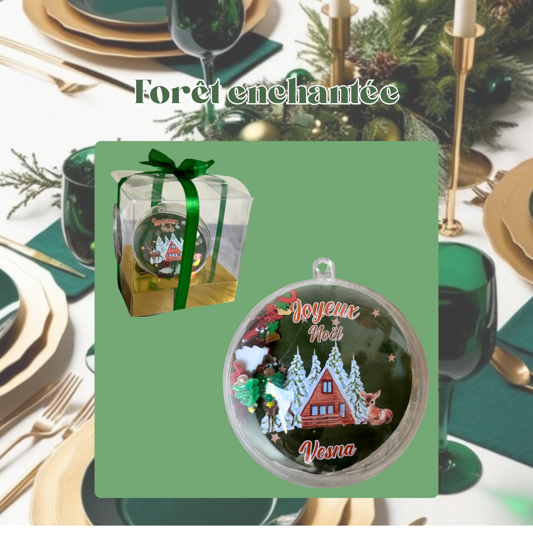 BOULE DE NOËL & chocolats