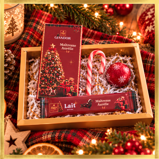 COFFRET CADEAU personnalisé de Noël