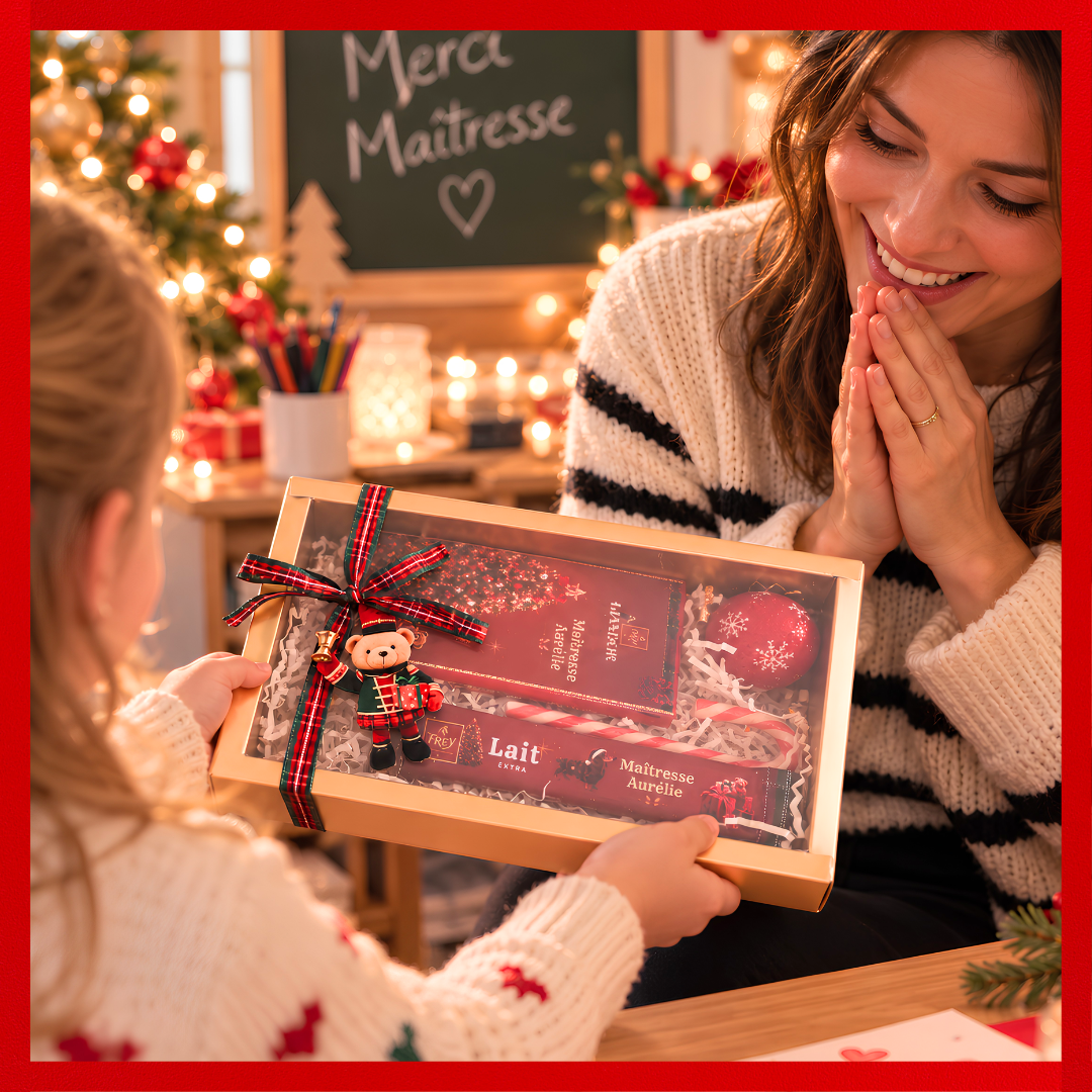 COFFRET CADEAU personnalisé de Noël