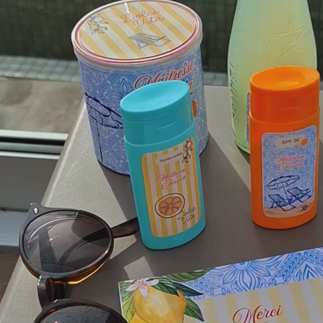 Charger la vidéo : coffret cadeau pour remercie les maîtresses à la fin de l'année scolaire 